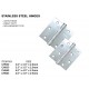 Creston CH930 Stainless Steel Hinges Size:3.0" x 3.0" x 2.0 mm